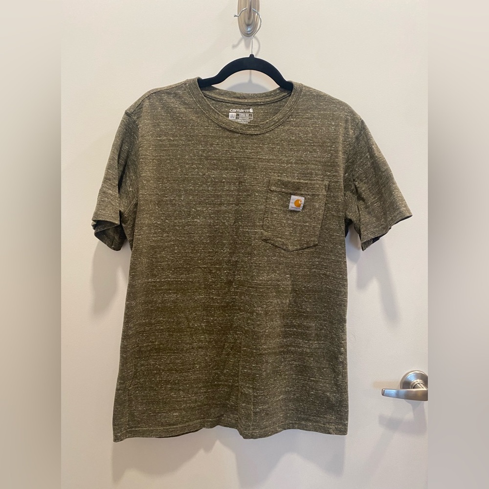 Carhartt Olive Green Men's Shirt